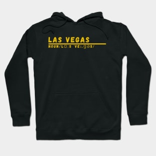 Word Las Vegas Hoodie